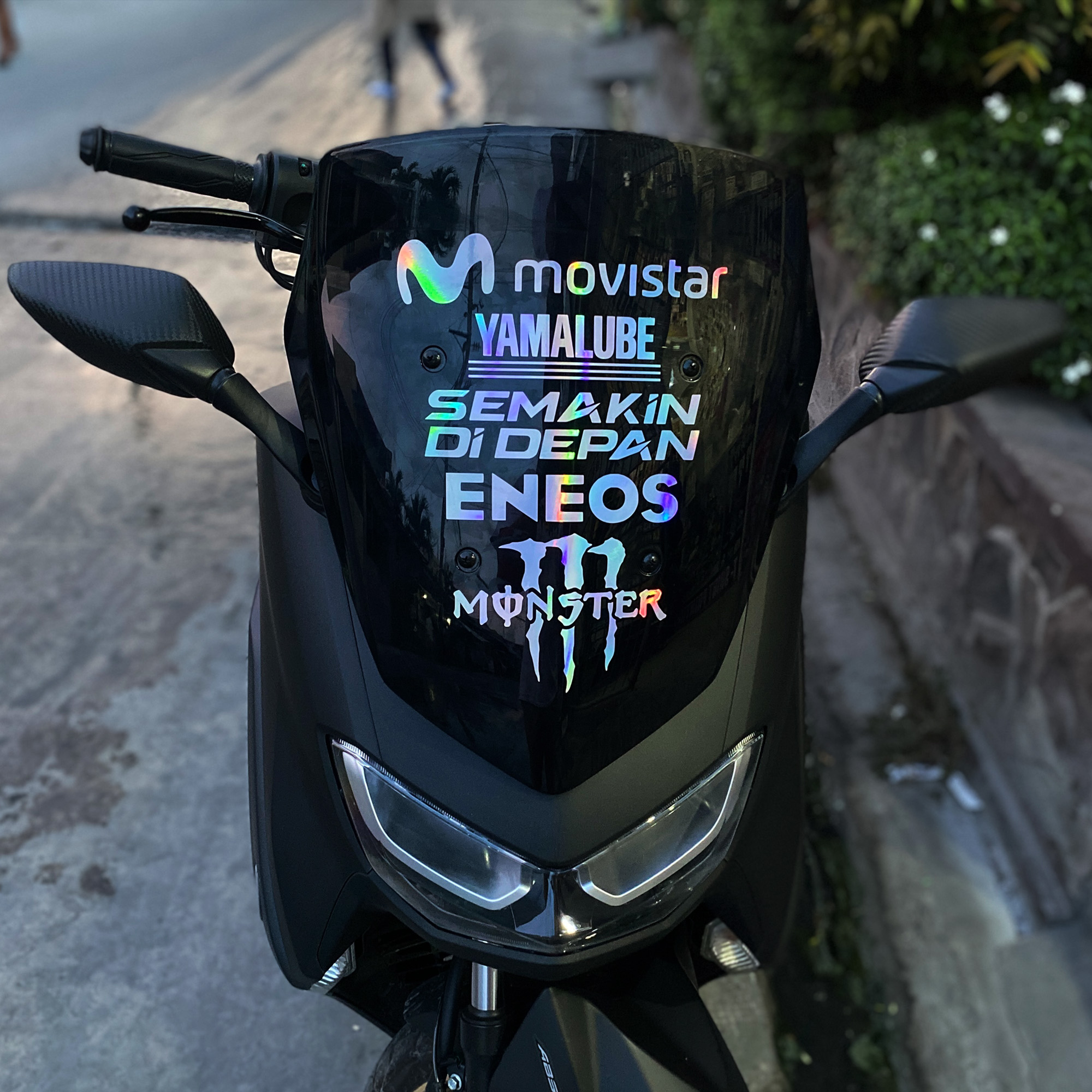 Nmax Visor Sticker Design