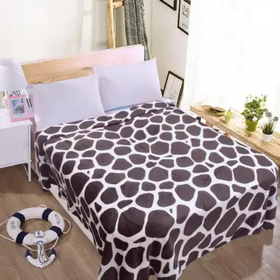 Anii Home New Soft Warm Solid Warm Micro Plush Fleece Blanket Throw Rug Sofa Bed BL14