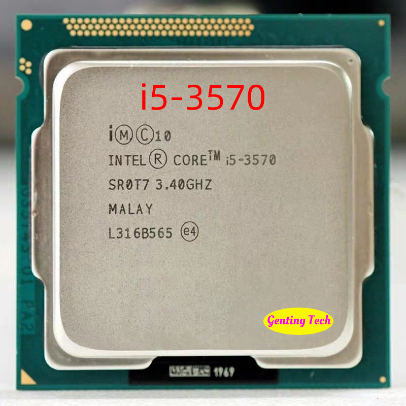 Intel Core i5-3570 i5 3570 3.4 GHz 6M 3570 Cores-Quad Desktop 3rd gen Processor  CPU LGA 1155 Socket Lazada PH