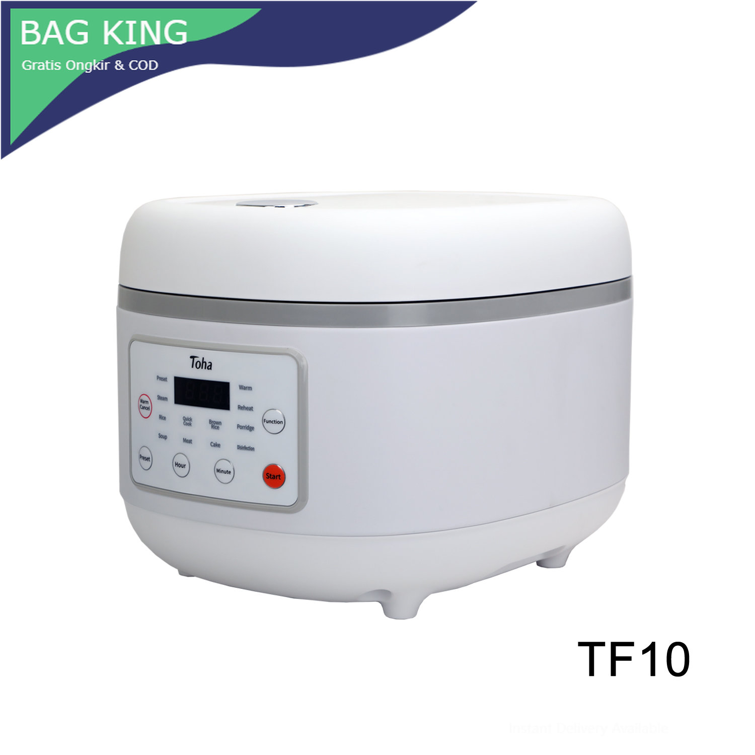 KIN Rice Cooker Toha Electric Rice Cooker 5L Smart Multifunction