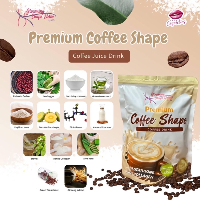 Coffee Shape Glowming Detox by Cris Cosmetics | Lazada PH