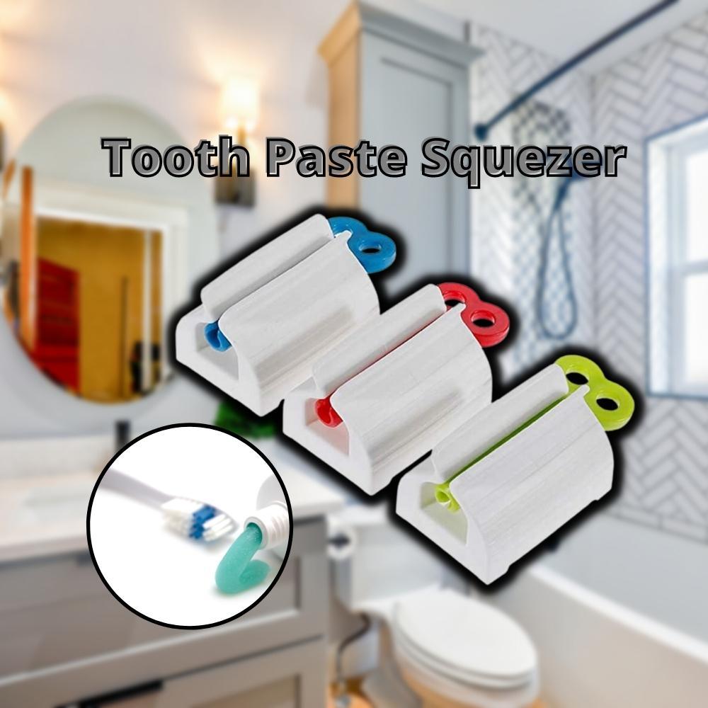 Original Toothpaste Tube Squeezer Toothpaste Roller Stainless Plastic Labor Saving Toothpaste