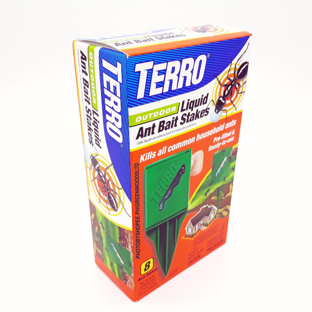 TERRO® Outdoor Liquid Ant Baits Stakes Ant Killer Garden Lazada PH