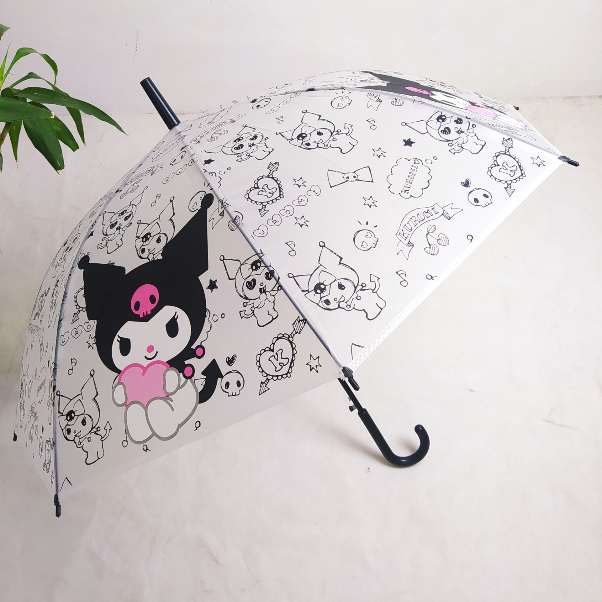 Yo Home Sanrio Frosted Transparent Umbrella Kuromi My Melody ...