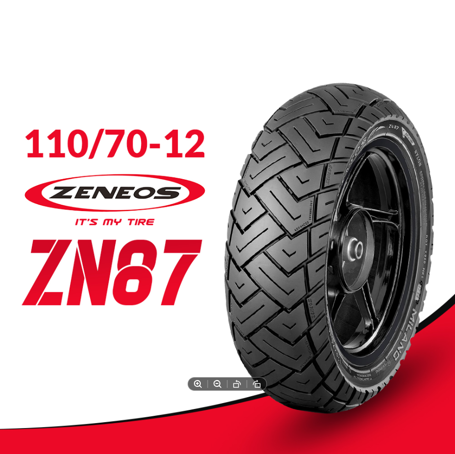 Zeneos Milano ZN87 Tubeless Motorcycles Tires Functional Pattern Design