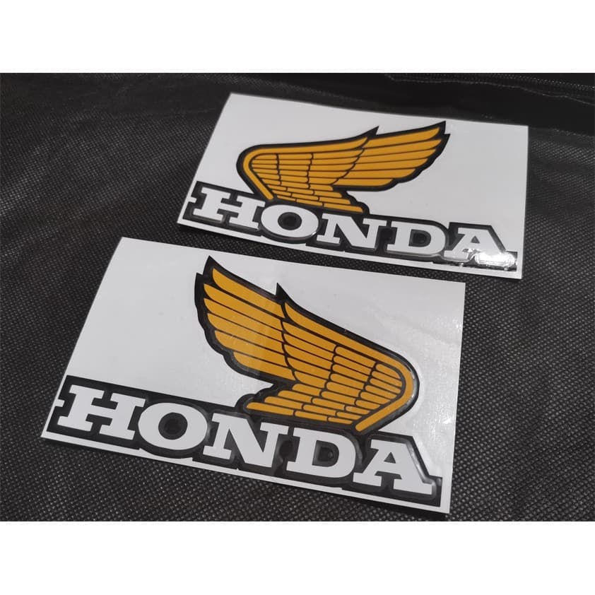 Honda Classic Gold Wing Logo Pair Lazada Ph