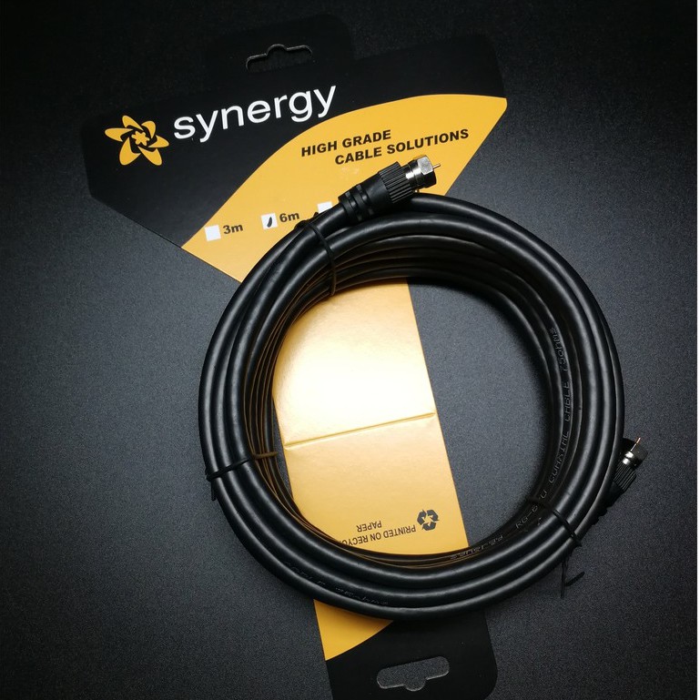 Synergy RG6 Coaxial Coax Cable 6 Meters (SCC606) Lazada PH