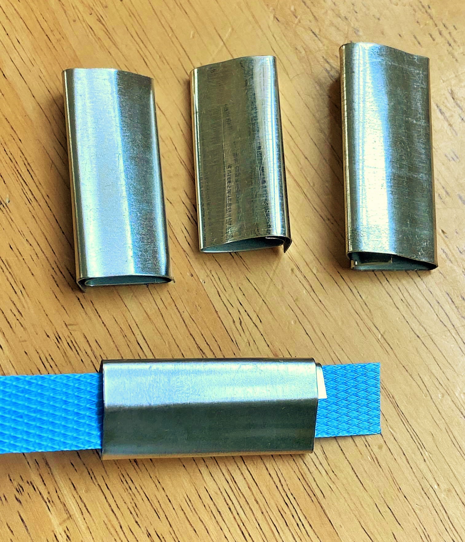 Metal Clip for Plastic Strap / 1 KILO