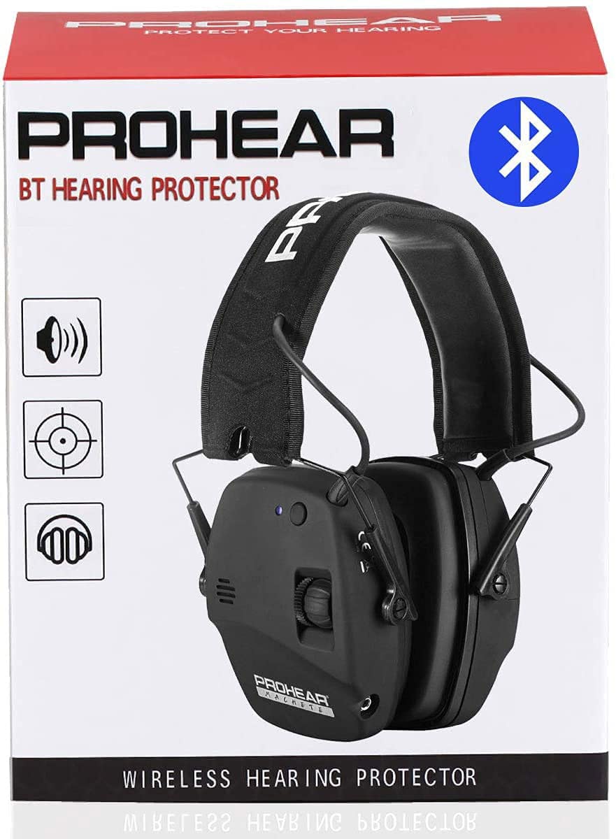PROHEAR 030 Bluetooth 5.4 Electronic Shooting Ear Protection Earmuffs, Noise  Reduction Sound Amplification Hearing Protector for Range and Hunting  Lazada PH