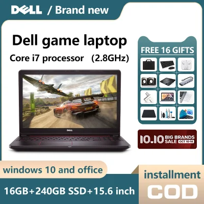 【COD】16 free gifts / laptop for sale brand new / laptop 7559 I Notebook Game Book I 15.6in I 6th generation processor I 16GB memory I 240GB SSD+1TB HDD I NVIDIA GTX960-4G I Built in HD Camera + built-in digital small disk I Suitable for online games