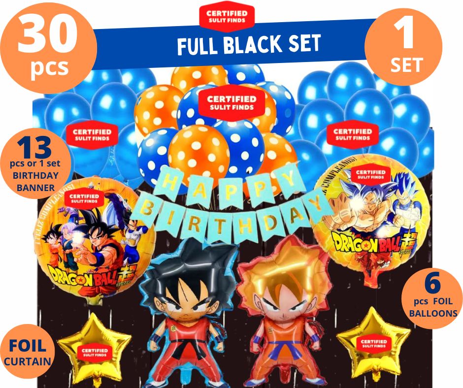 Dragon Ball Z Theme Party Decorations Set Goku Gokou Dragon Ball Z