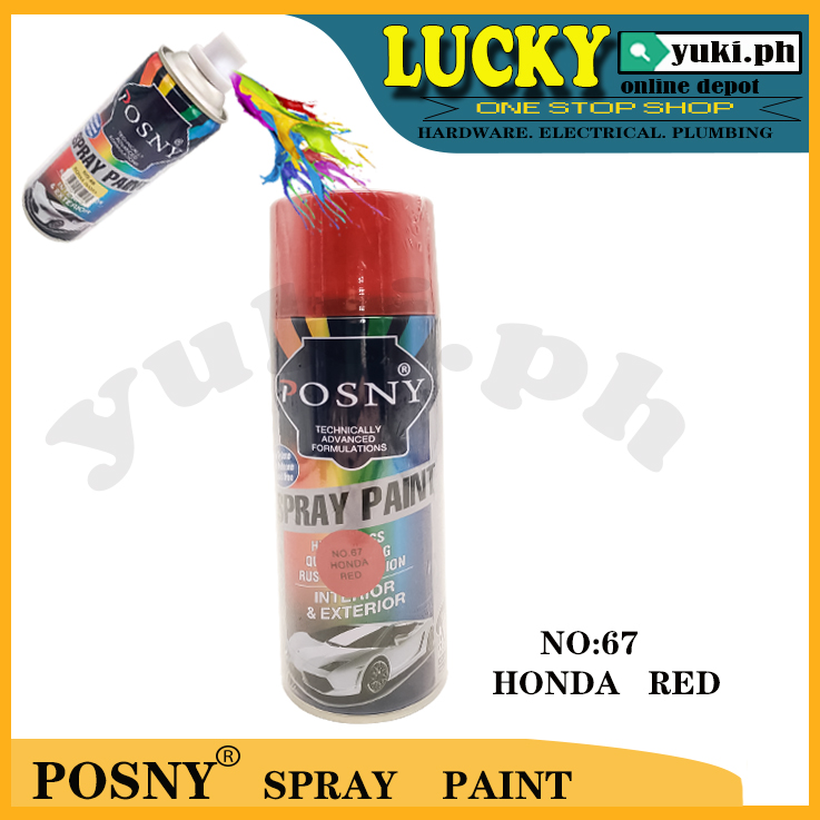 POSNY HIGH GLOSS SPRAY PAINT W/ TECHNICALLY ADVANCED FORMULATIONS 400g Lazada PH