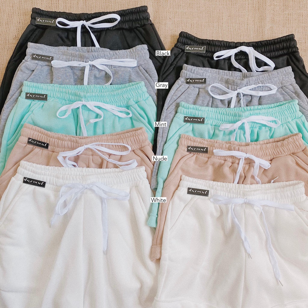 12 Colors Shorts For Women Jogger Shorts Makapal Tela Korean