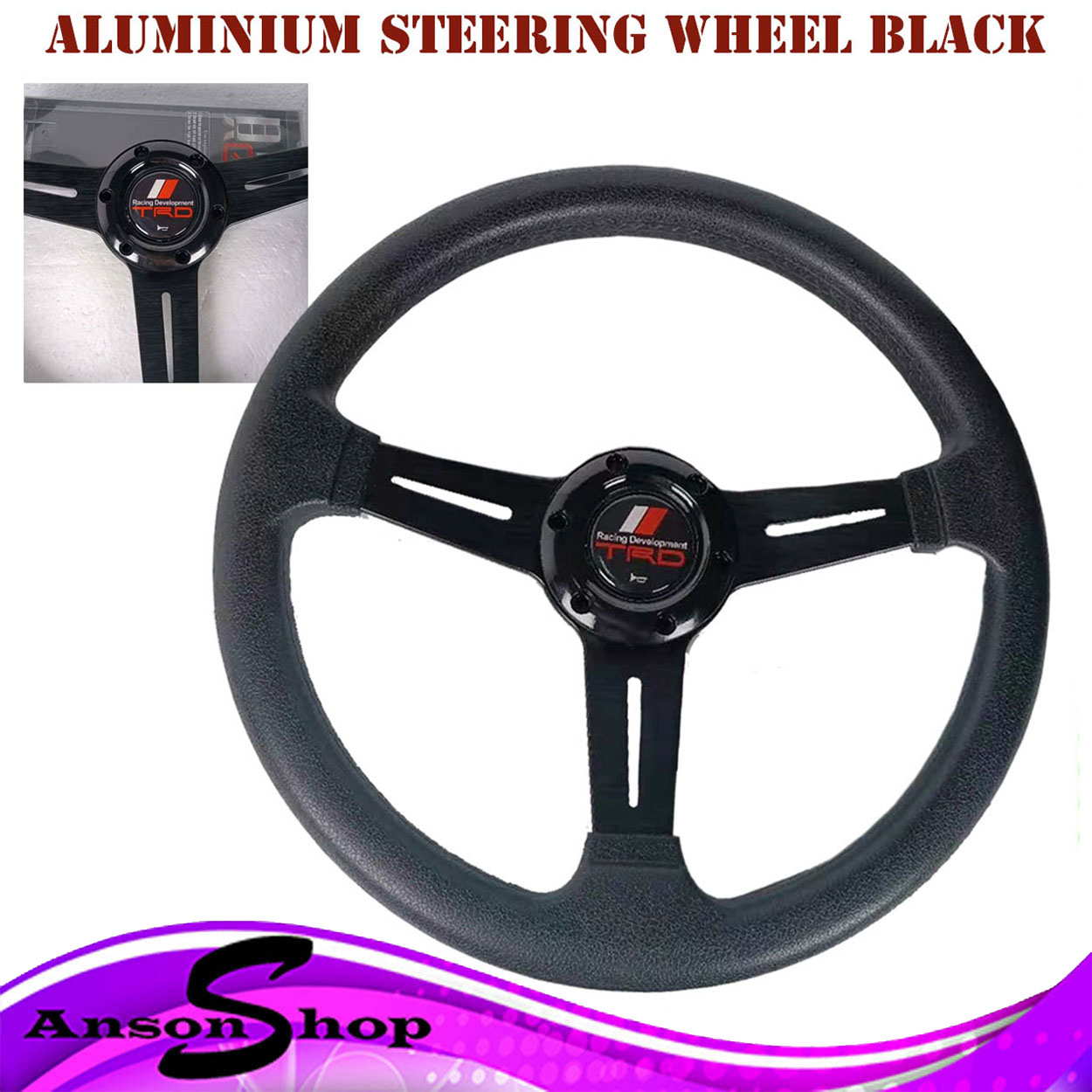 TRD STEERING WHEEL SEMI-DEEP | Lazada PH