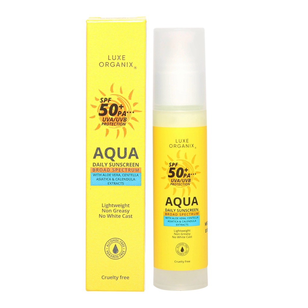 Luxe Organix Aqua Daily Sunscreen 50mL | Lazada PH