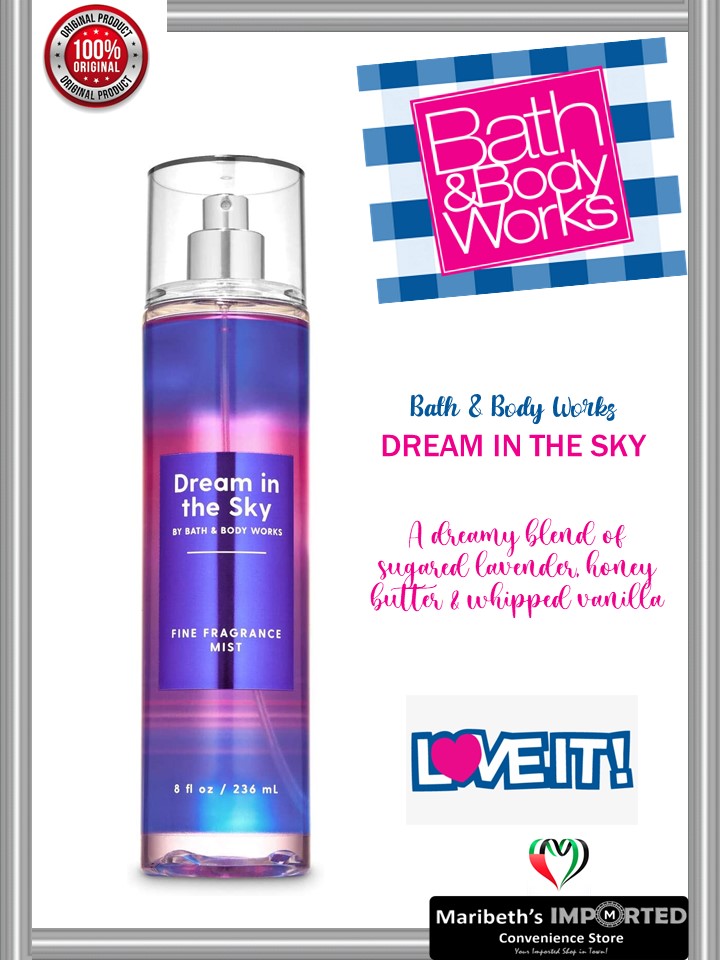 Bath & Body Works DREAM IN THE SKY Fragrance Mist Lazada PH