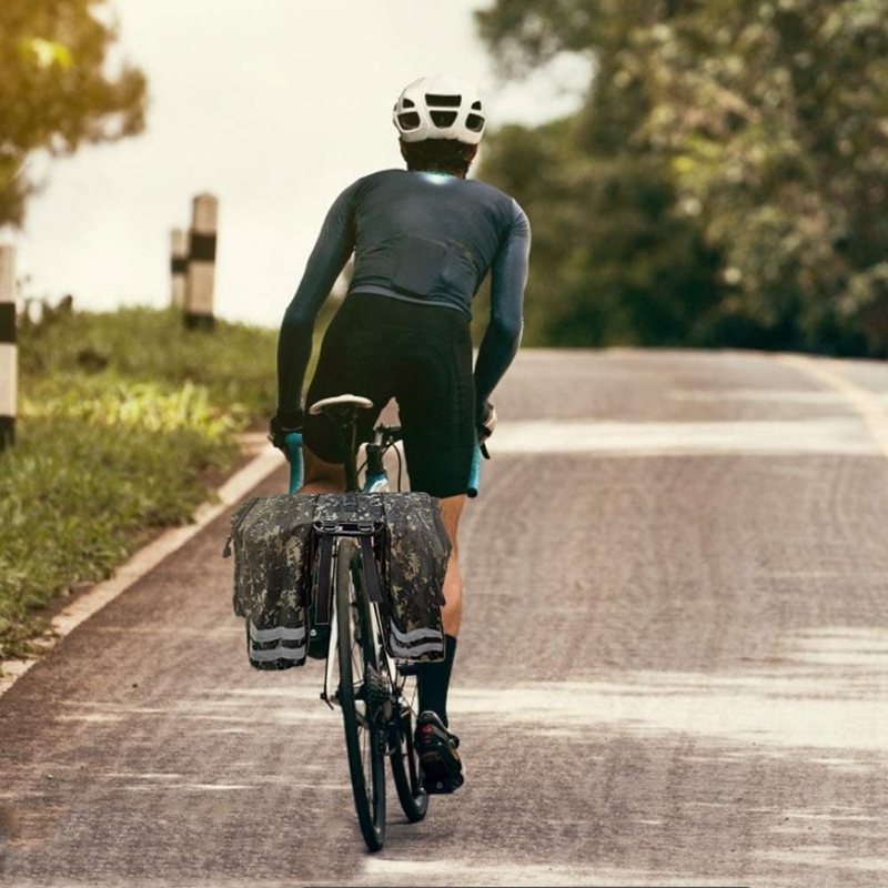 Bicycle Bags Luggage Rack, 30L Luggage Bags for Bike, Double Bag Bike