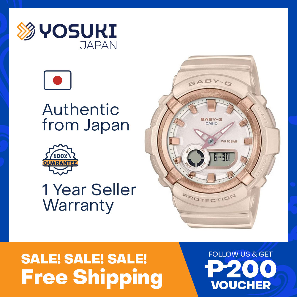 CASIO BabyG BGA280BA4AJF BGA280 SERIES NEW23 Casual World time Pink