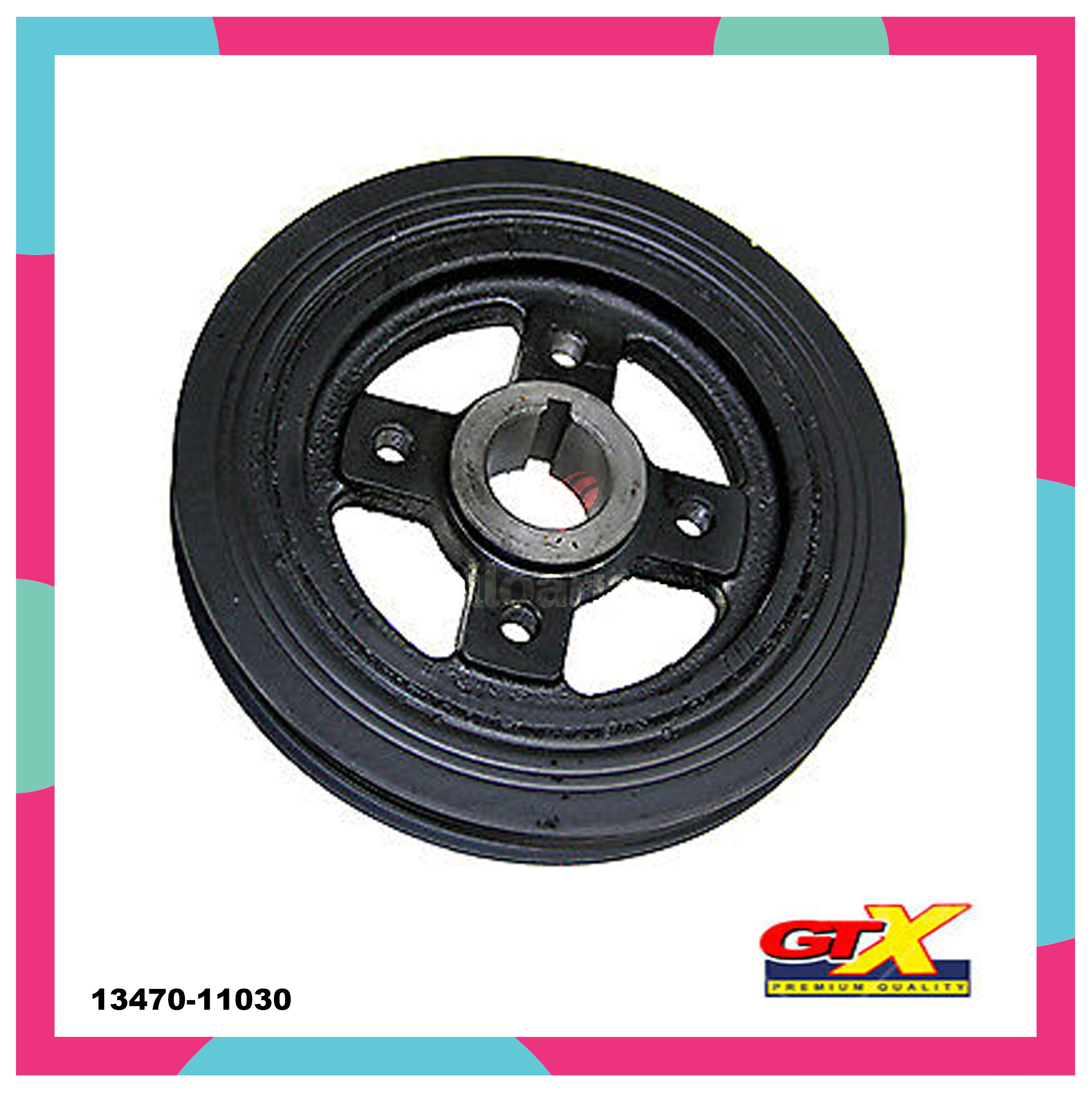 toyota 2e crankshaft pulley