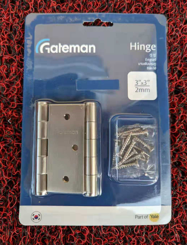 Yale Gateman Stainless Loose Pin Door Hinge 3x3 (1 Pair) Lazada PH