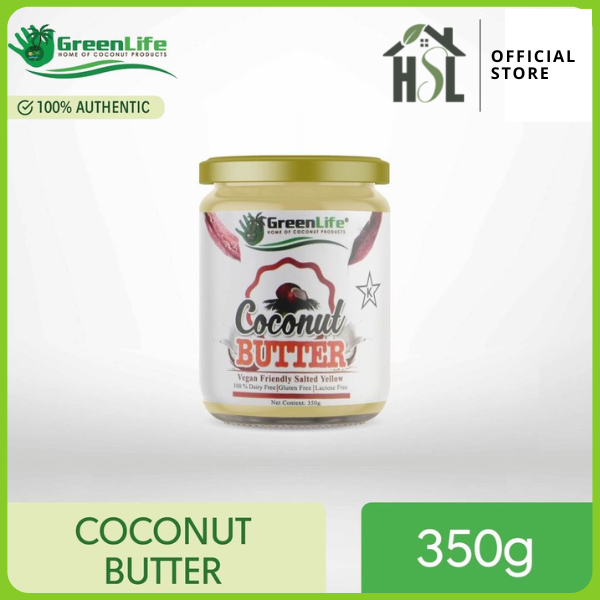 GreenLife Organic Coconut Butter 350g Keto Friendly Vegan Gluten Free Lactose Free Lazada PH