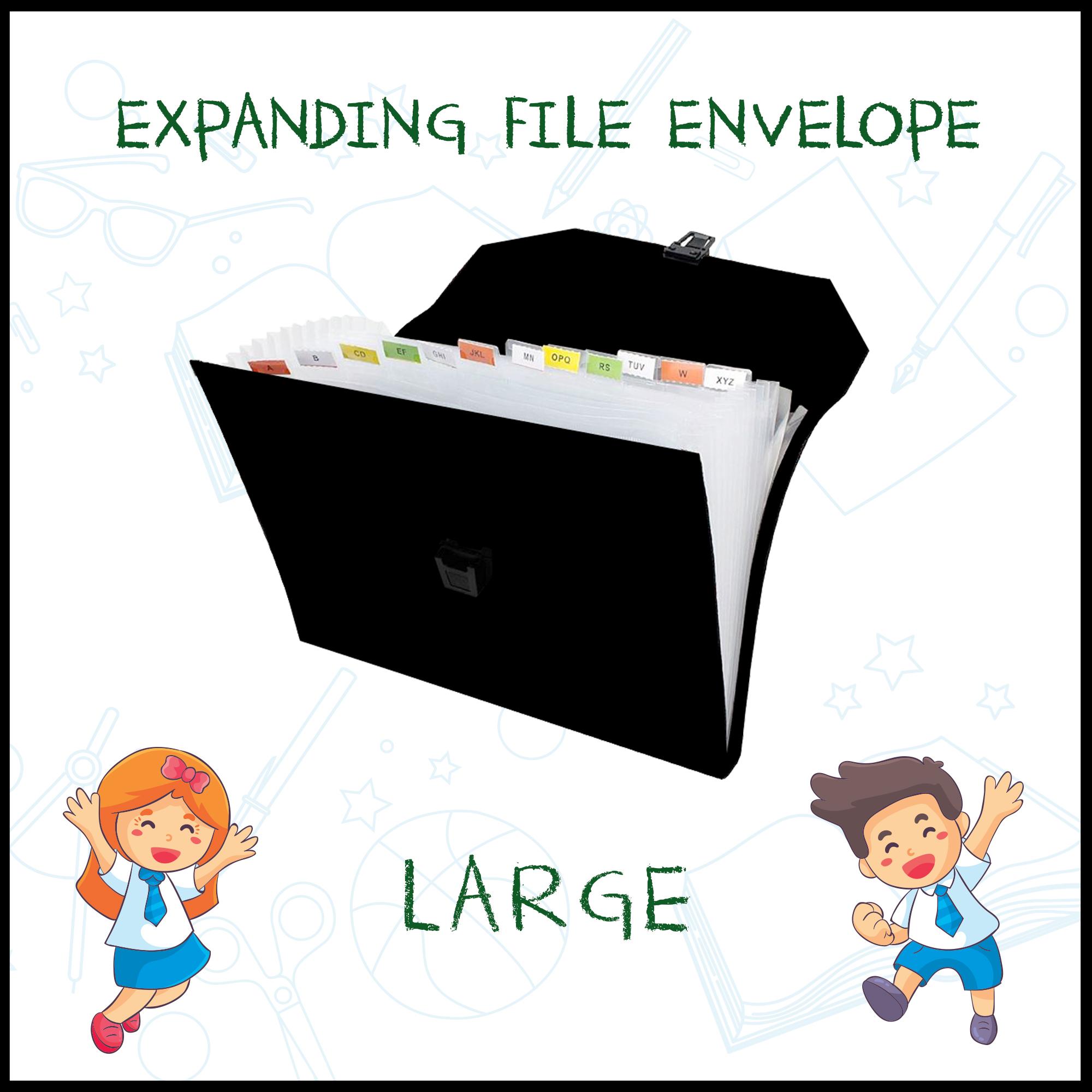 Expanding Envelope File with handle large review and price