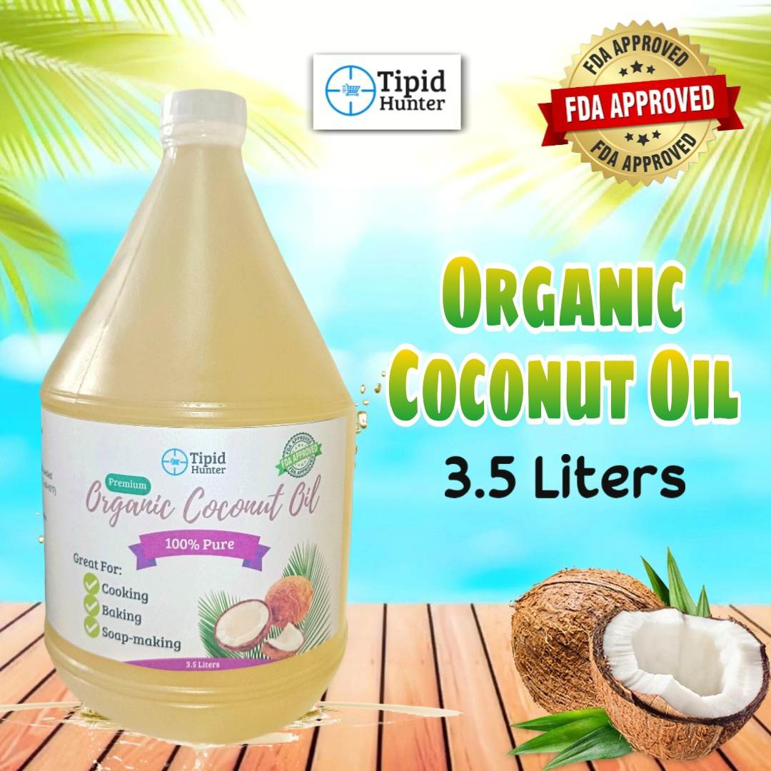 Coconut Oil 3.5 Liters, Pure Organic Cooking Coconut Oil Lazada PH