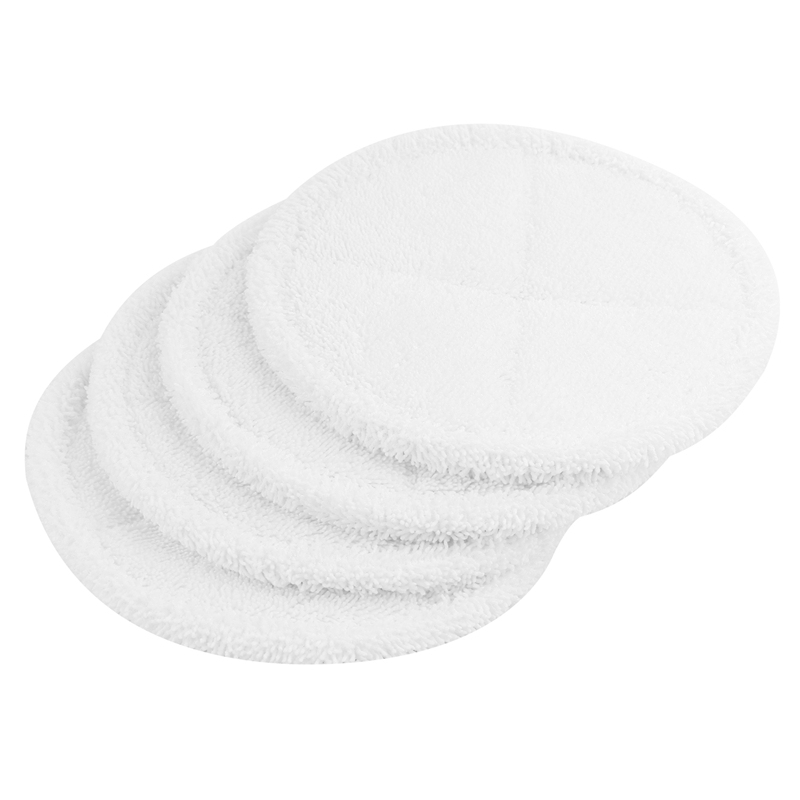 4 Pack Soft Contact Mop Pads Replacement For Bissell Spinwave 2039A 2124 Powered Hard Floor Mop