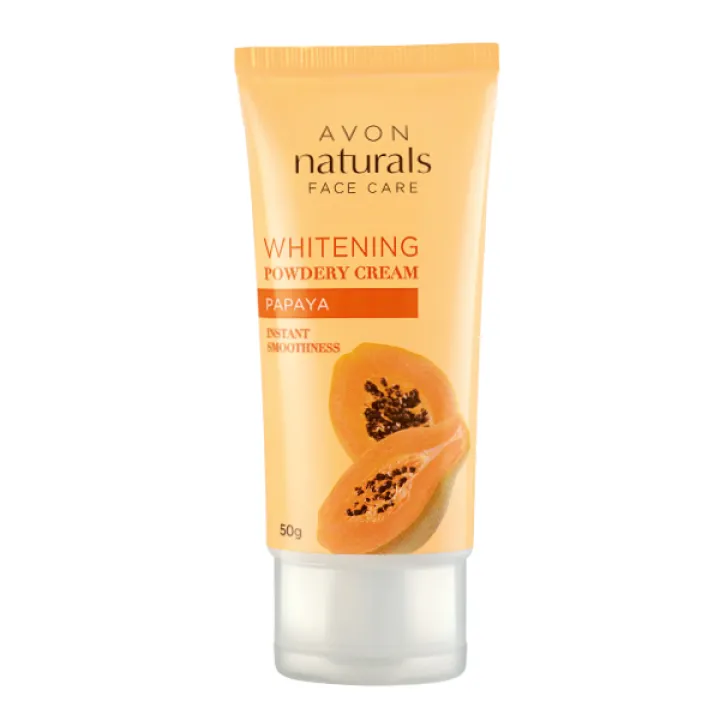 avon naturals face care whitening day cream