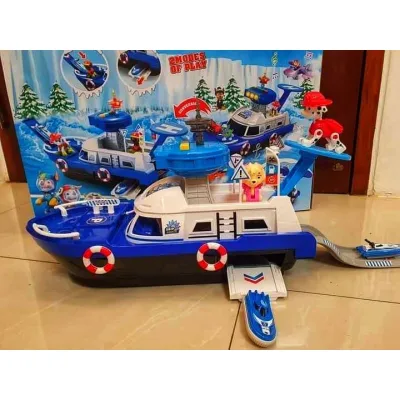 Paw Patrol Ship Parking Lot Big size with Slides Lights and Sounds