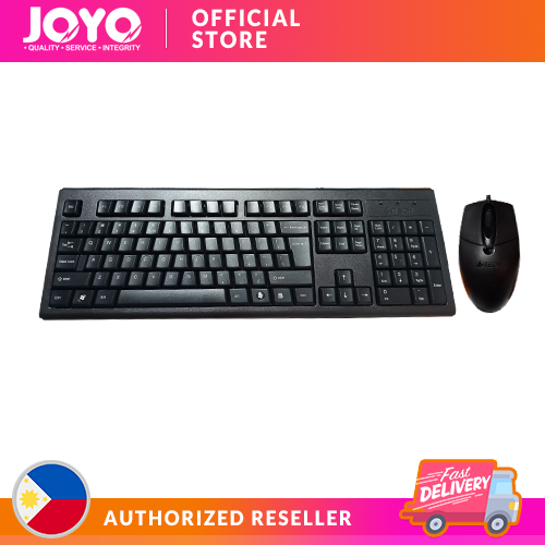 A4 TECH KRS-8372 KEYBOARD + MOUSE PS2 (BLACK) | Lazada PH