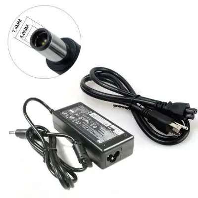 HP Pavilion dm4 g4 g6 g7 G60 Laptop Charger 18.5V 3.5A 65W 7.4mm * 5.0mm Adapter wite Power cord