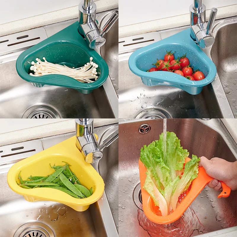 Kitchen Sink Drain Basket Swan Drain Rack – DailyBoho