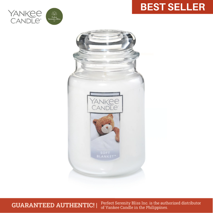 Yankee Candle Small Jar Candle, Soft Blanket