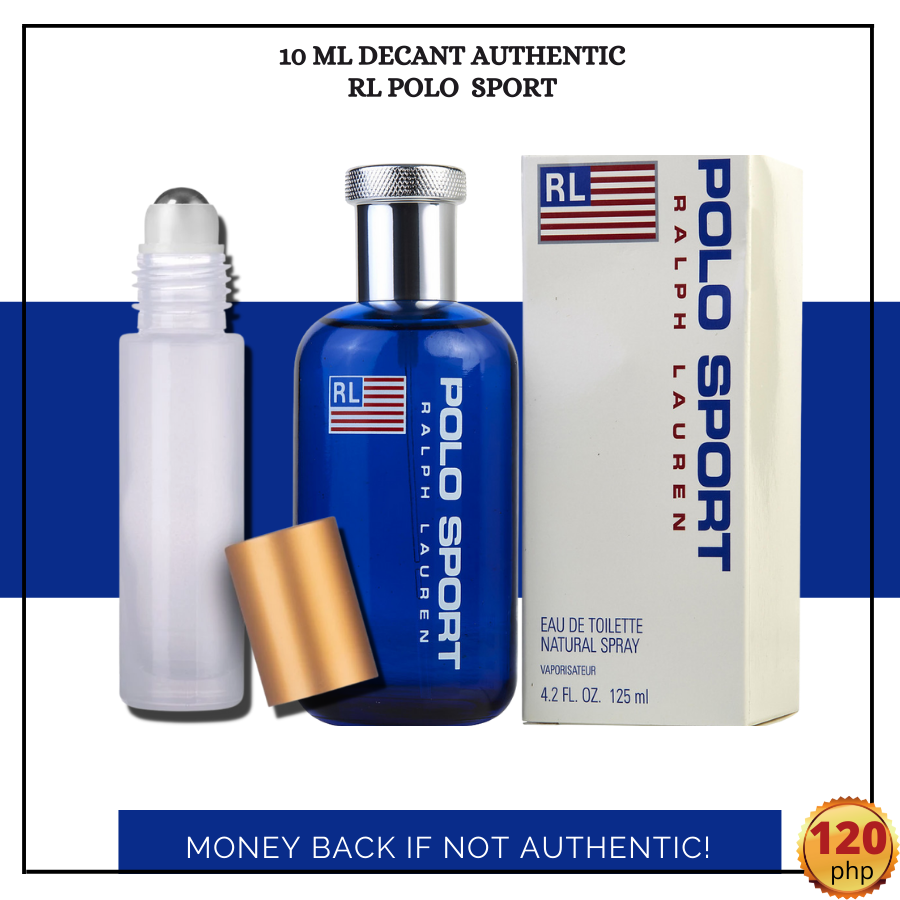 Polo Sport Perfume For Men 10ml DECANT/TAKAL EDP Rollon Spray Lazada PH