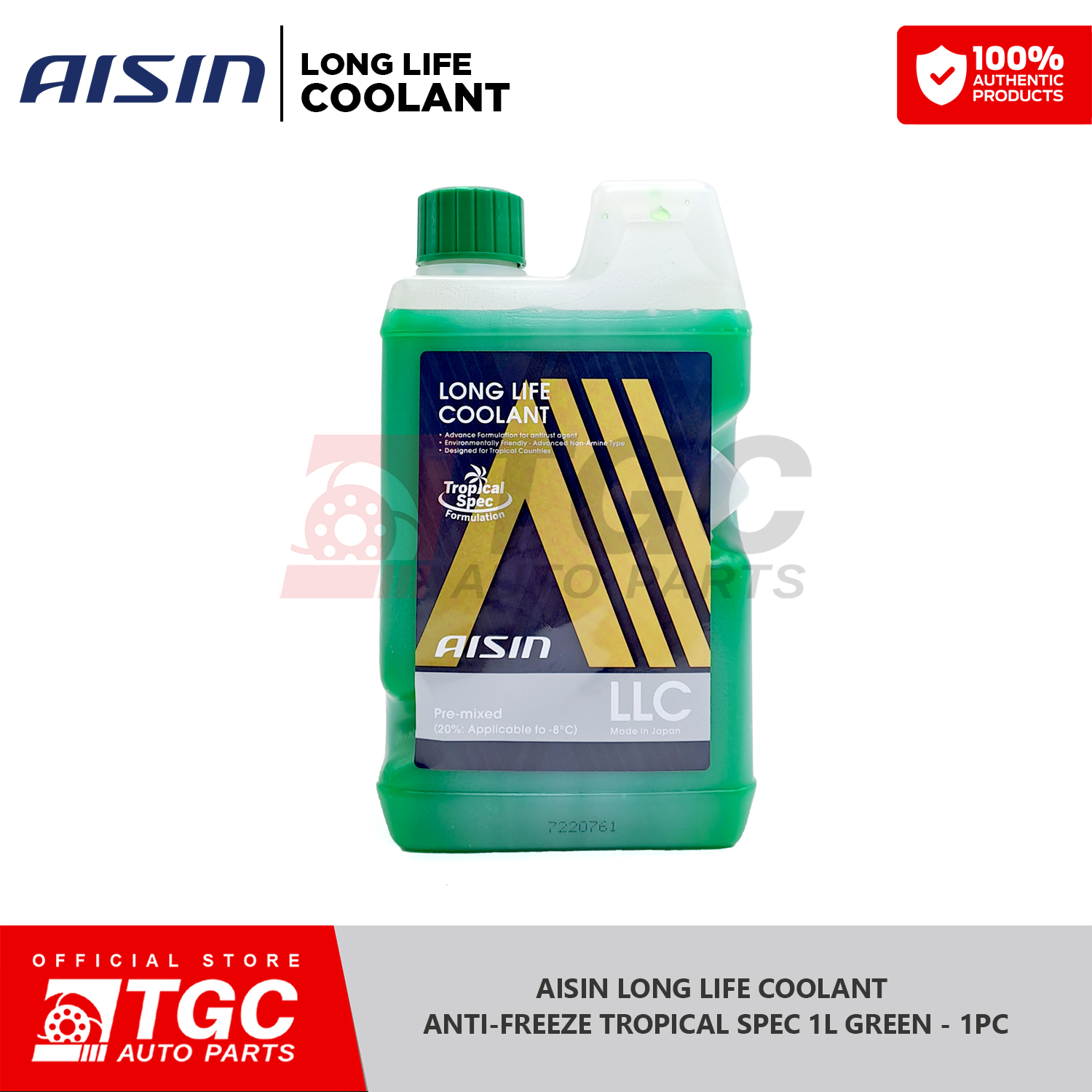 Aisin Long Life Coolant Ready To Use Anti Freeze Tropical Spec Greenred 4l 1l 1pc Lazada Ph 