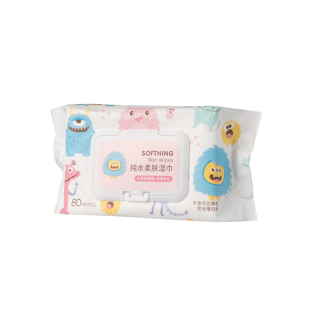 Miniso Monster Paradise Collection Softening Wet Wipes 8, 20 and 80