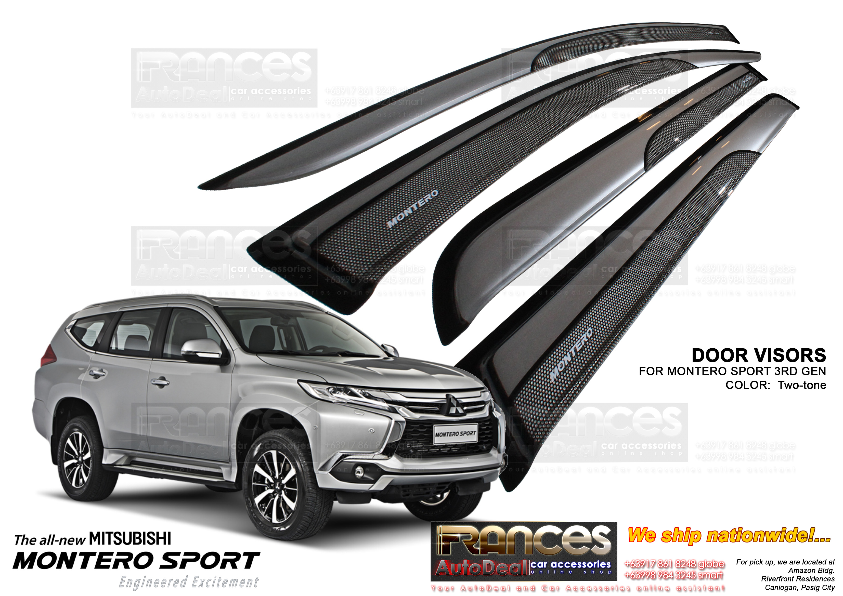 mitsubishi montero sport 2016 accessories