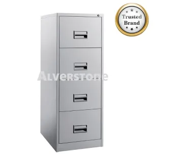 Alverstone 4 Drawer Steel Filing Cabinet With Lock Assembled File