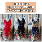 BZ Floral Sleeveless Dress - Casual/Formal Slip Dress for Women