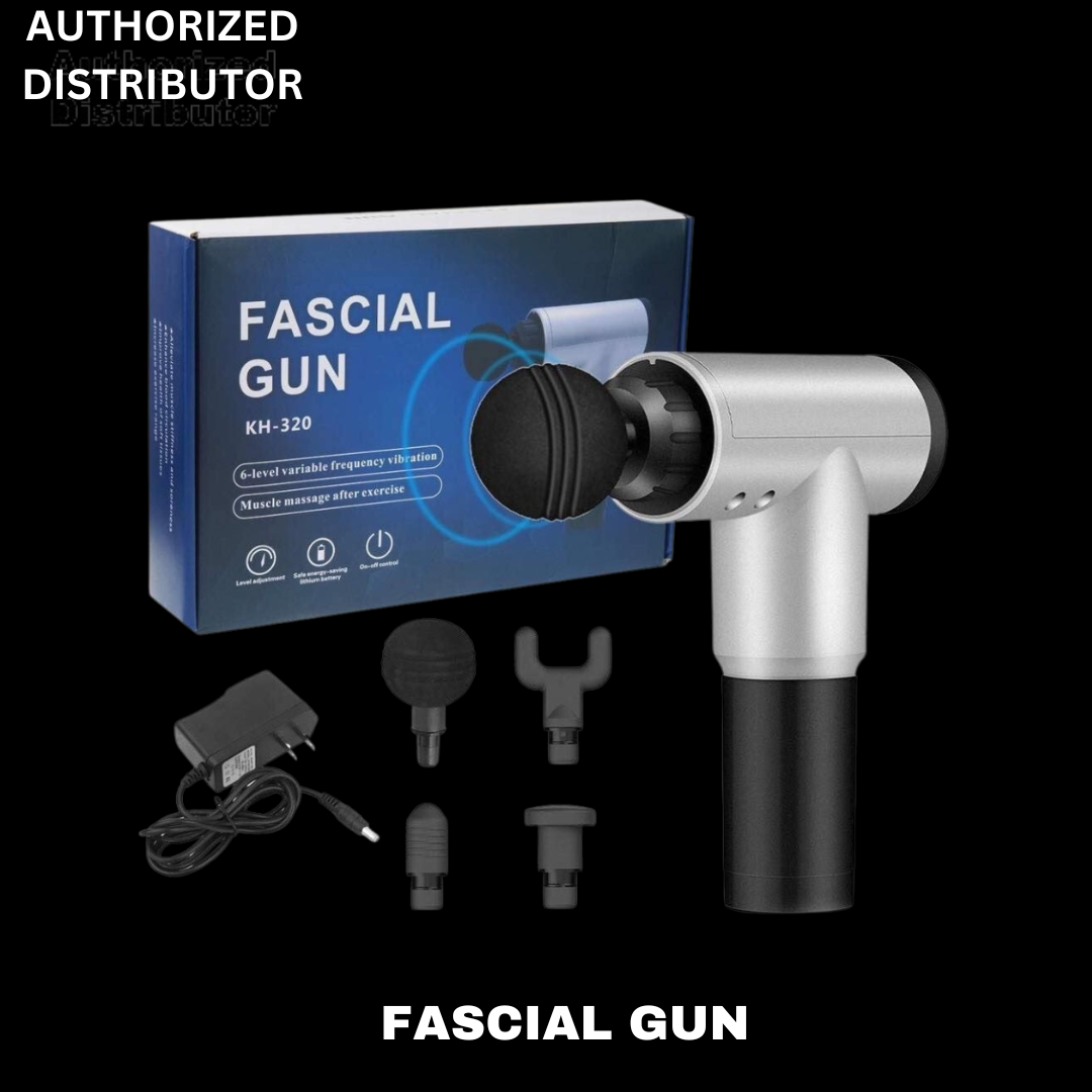 Massage gun muscle relaxation massager vibration fascial gun fitness ...