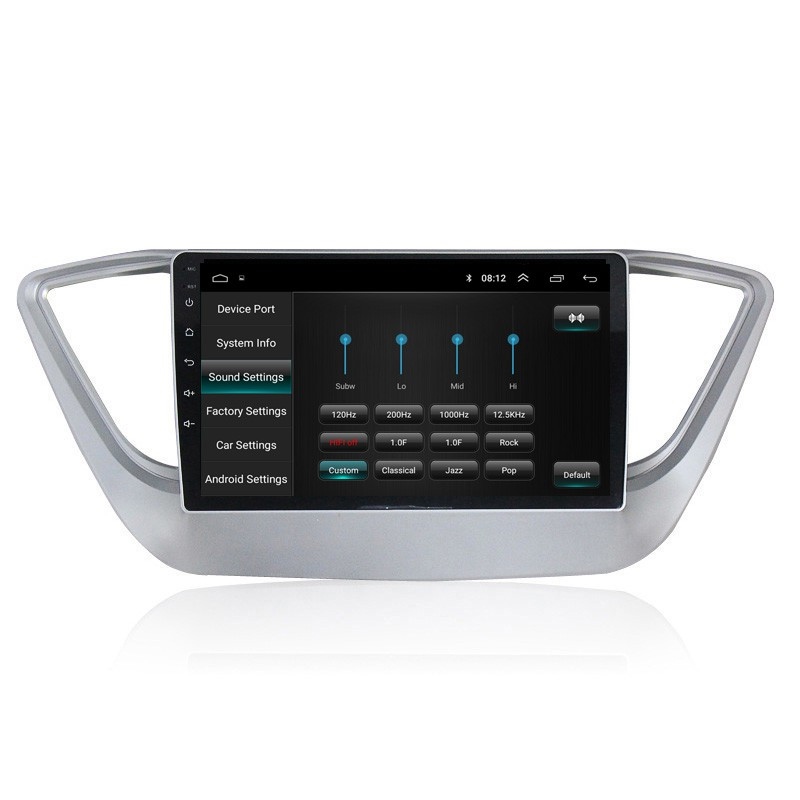 NAVITOPIA 9inch Android 11 Car Head Unit GPS Monitor for Hyundai Verna Solaris Accent 2017 2018