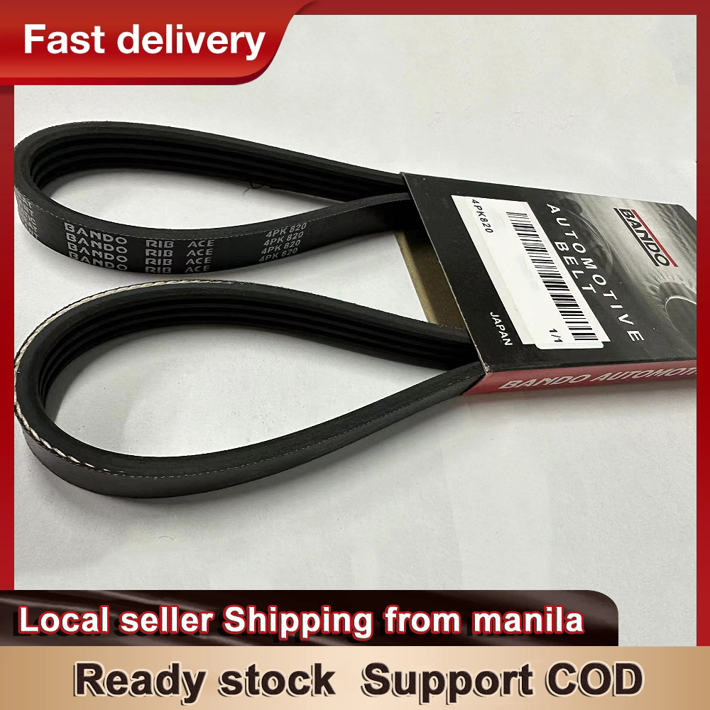 Bando Fan Belt 4PK820 Civic/CRV Aircon/Alternator Belt Toyota Corolla