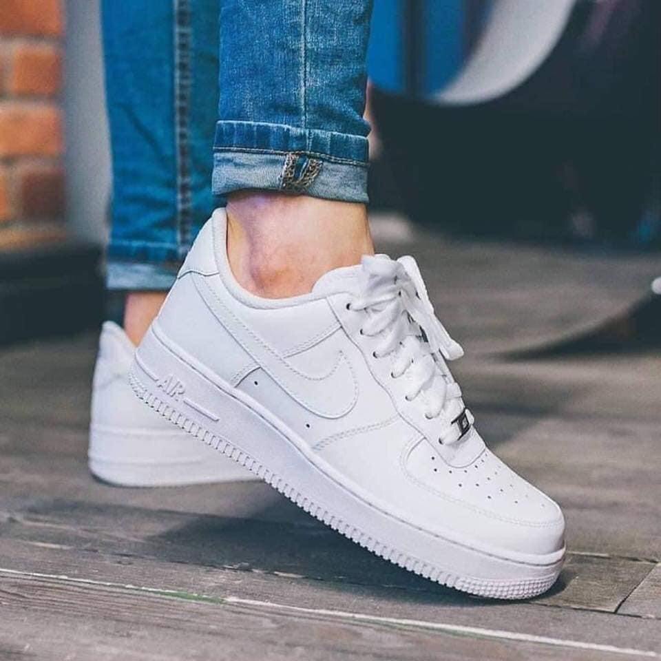 nike air force 1 triple white men's