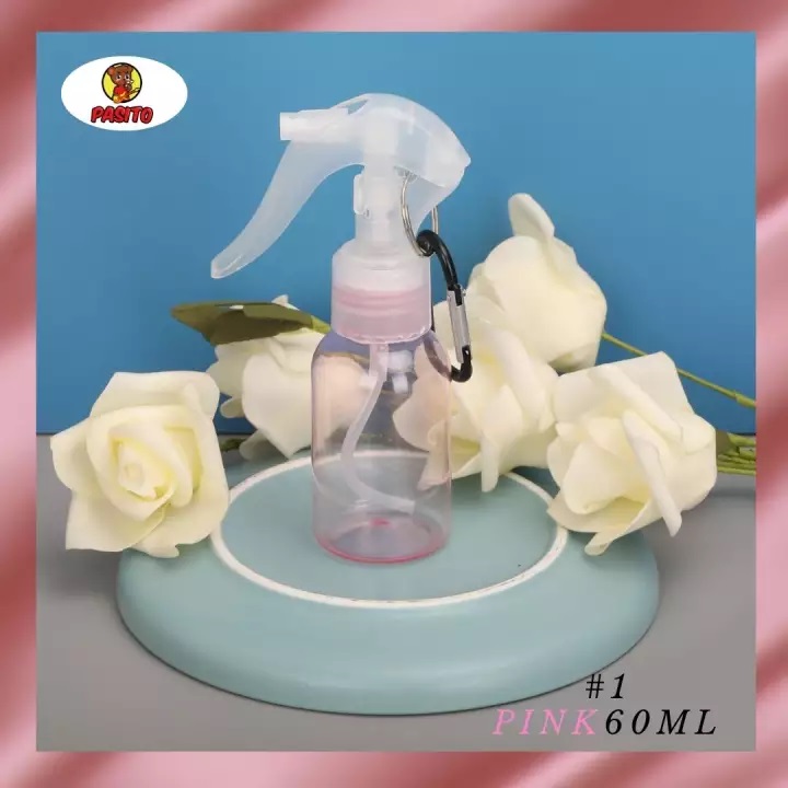 Alcohol Spray Bottle 60ml Colored Spray Bottle Moisture Atomizer Bottle