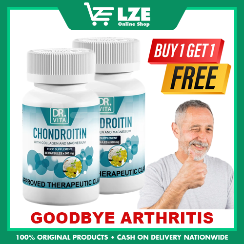 Dr vita Chondroitin with collagen and magnesium Twin Pack glucosamine