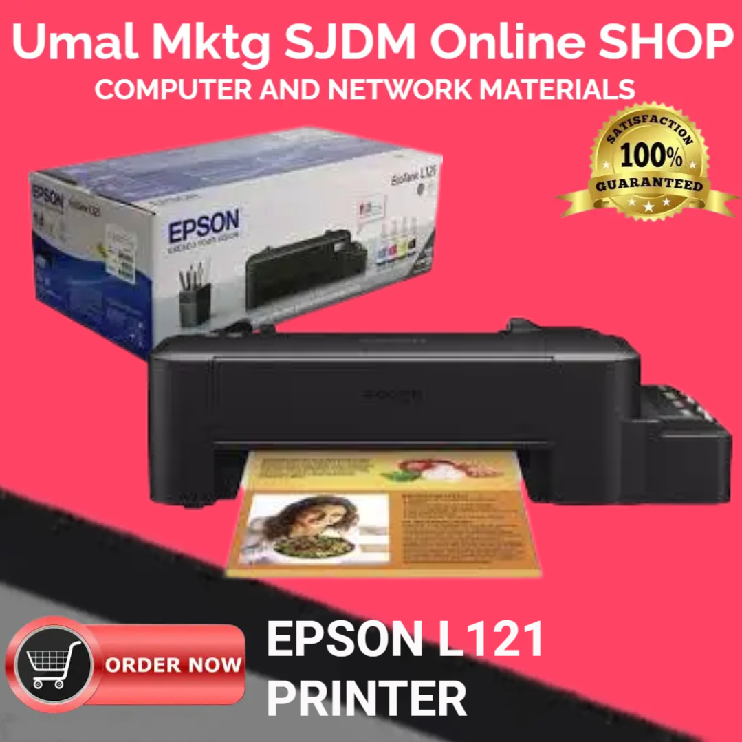 Epson Eco Tank L121 Single Function Printer A4 Ink Tank Printer Office Printer Printer 4830