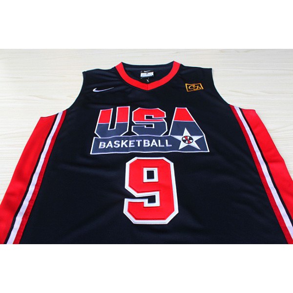 NBA Jersey USA Basketball Dream Team No.9 Jordanss Jordanss Jersey