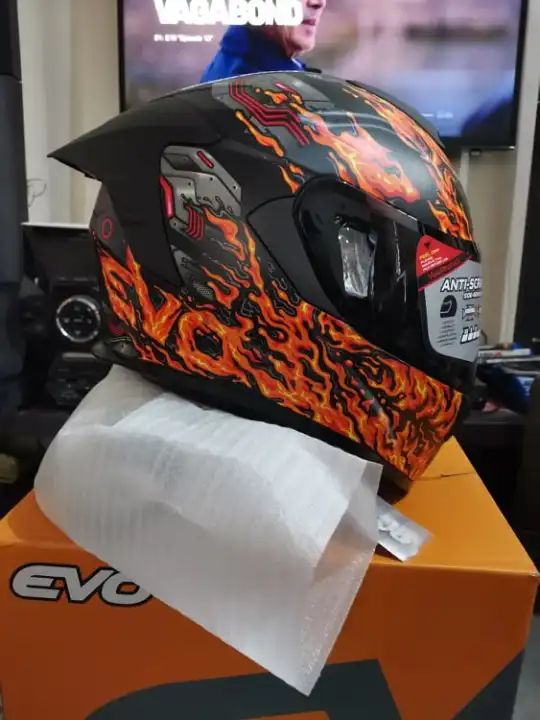 Evo Gt Pro Reaper Orange Buy Sell Online Helmet With Cheap Price Lazada Ph