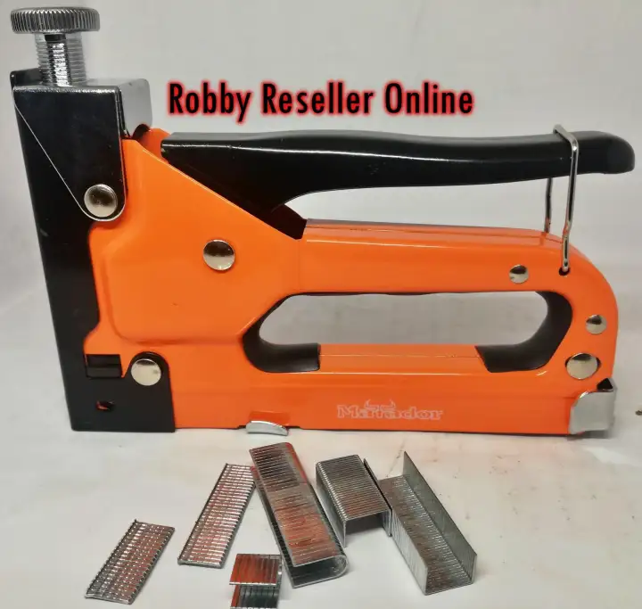 heavy duty fabric stapler